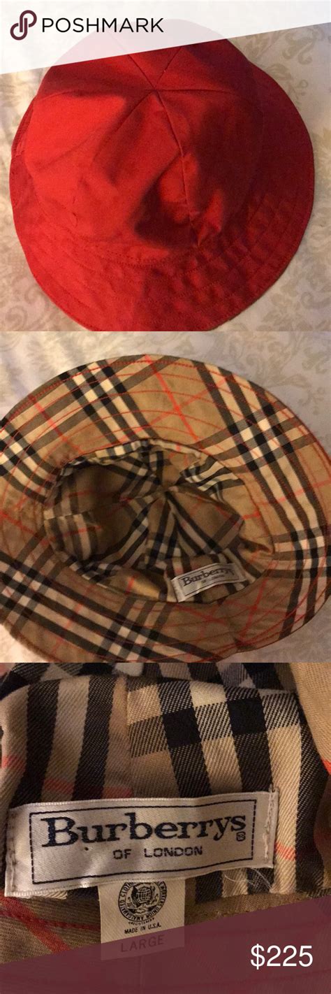 red burberry hat|authentic Burberry hat.